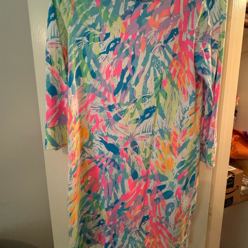Lilly Pulitzer neon Dress